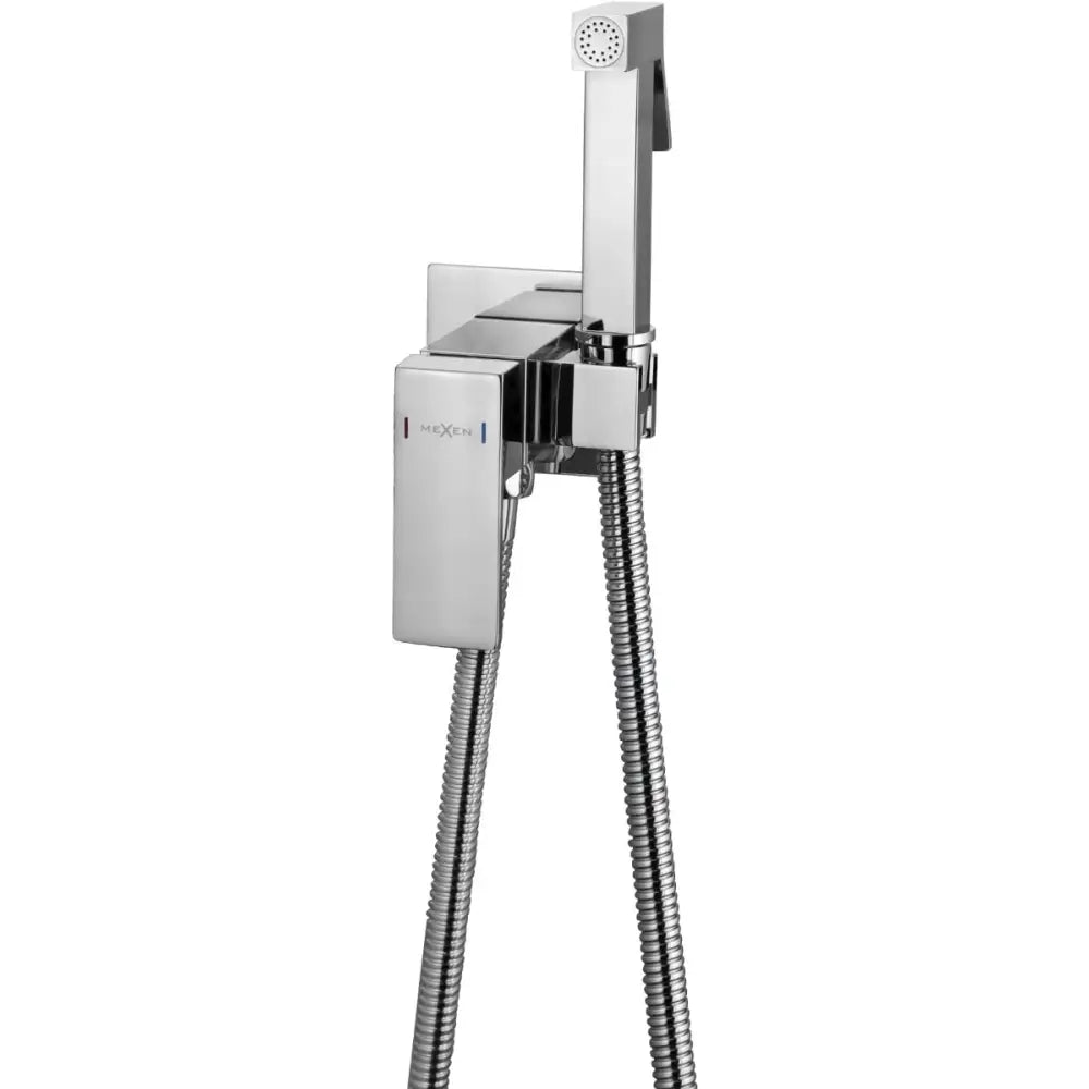 Mexen Cube Innebygd Bidetkran med Punktsett Krom - 7599150-
