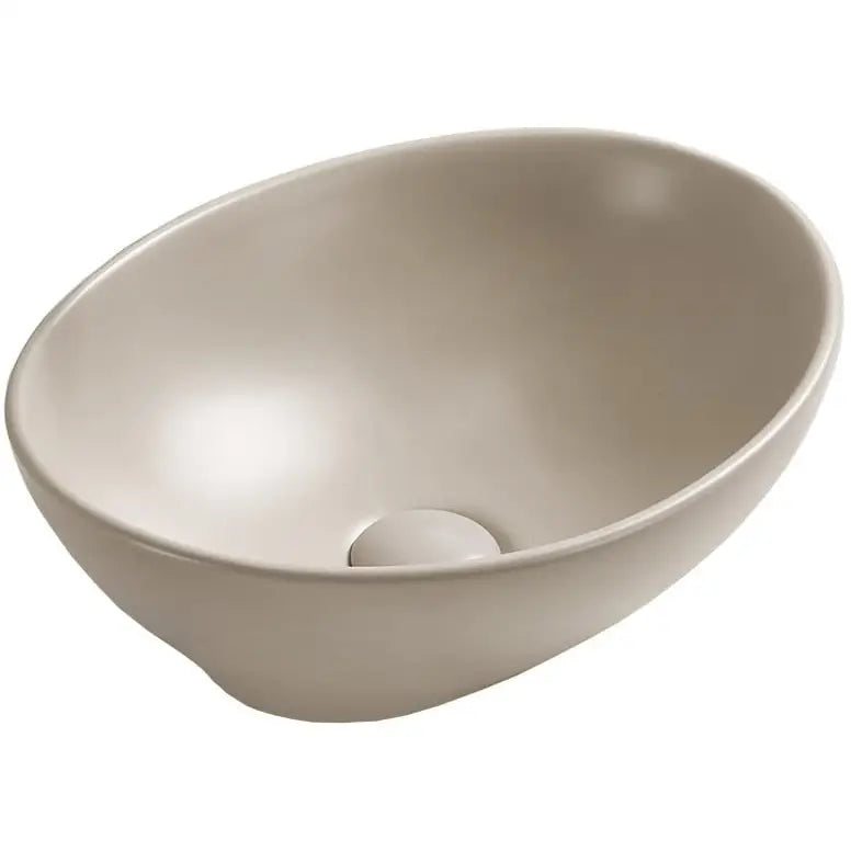 Mexen Elza Servant for Montering på Benkeplate 40x33 Cm Matt Beige