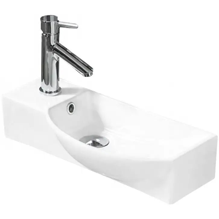 Mexen Hugo Toppmontert Håndvask Høyre 50x23 Cm Hvit - 21255000r