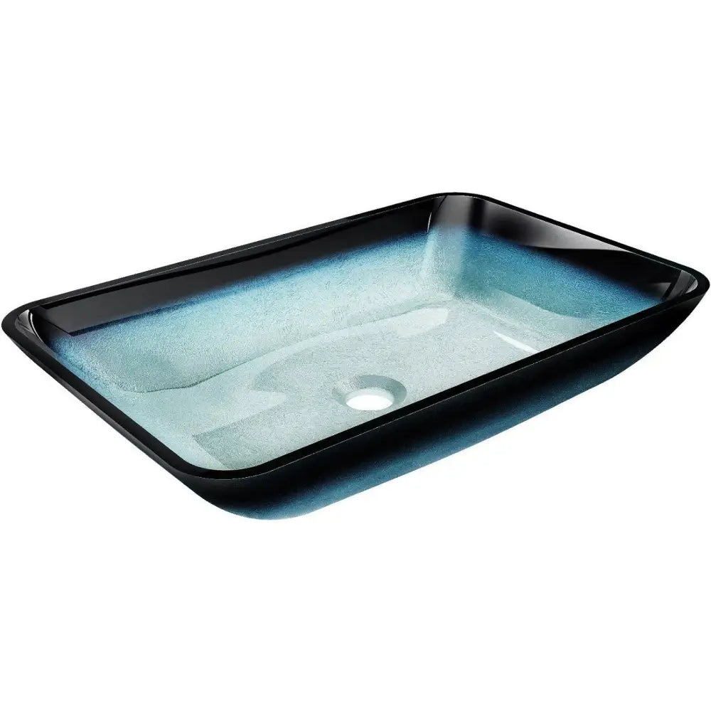 Mexen Megan Glasservant for Benkeplate 56x36 Cm Blå