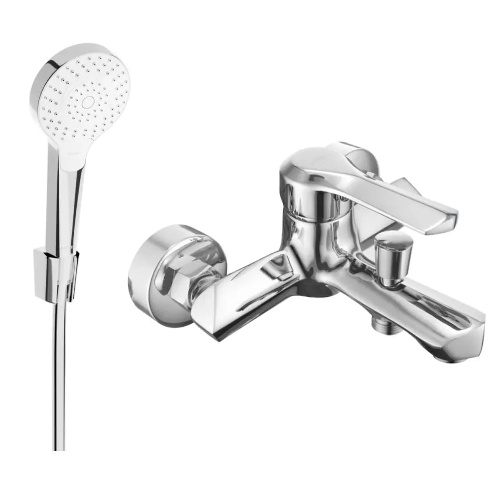 Mexen Sabre R05 Badekarkran med Dusjsett Krom - 7213r05