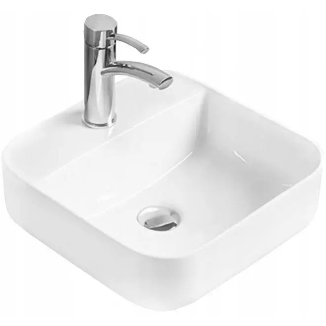Mexen Silvia Servant for Benkeplate 39x39 Cm Hvit