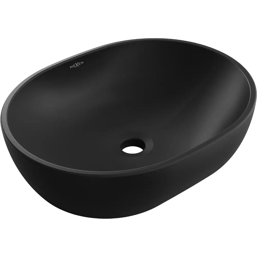 Mexen Viki Servant til Benkeplate 48x35 Cm Matt Svart