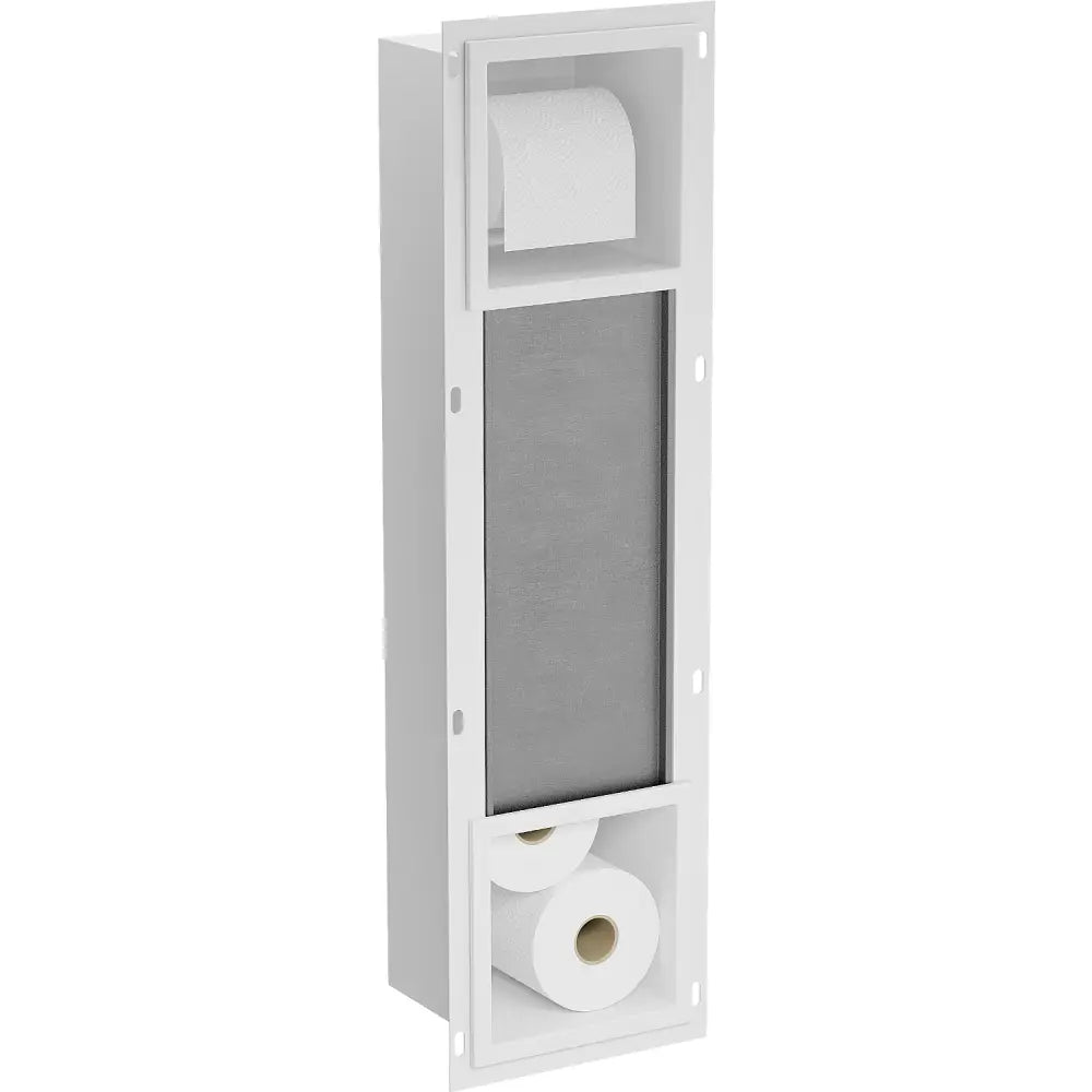Mexen X-wall-bp Toalettpapirholder med Magasin Hvit