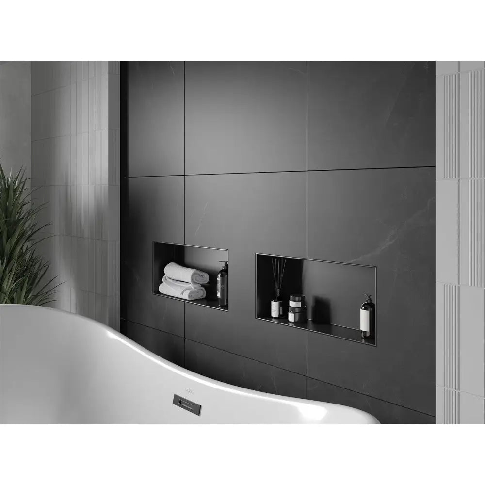 Mexen X-wall-nr Nisjehylle uten Flens 45x20 Cm Svart