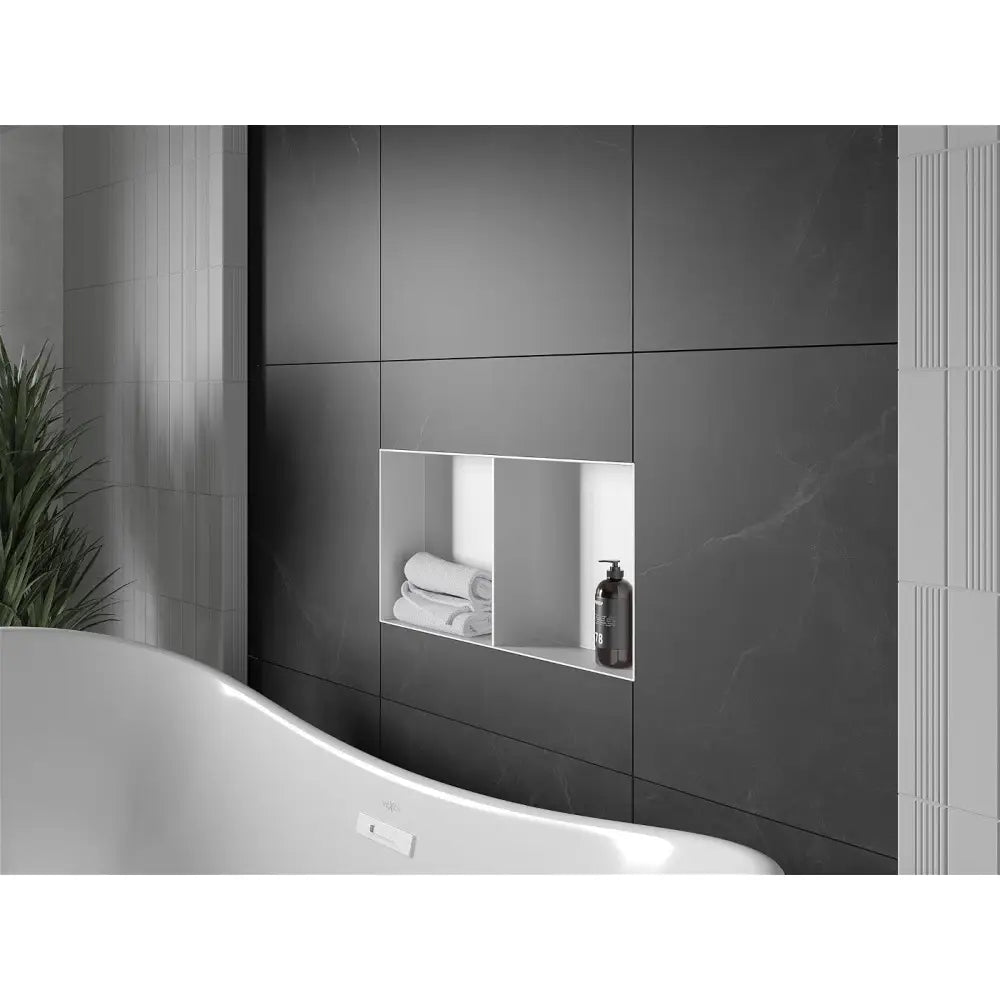 Mexen X-wall-nr Nisjehylle uten Flens med Hylle 60x30 Cm Hvit - 1921603010s