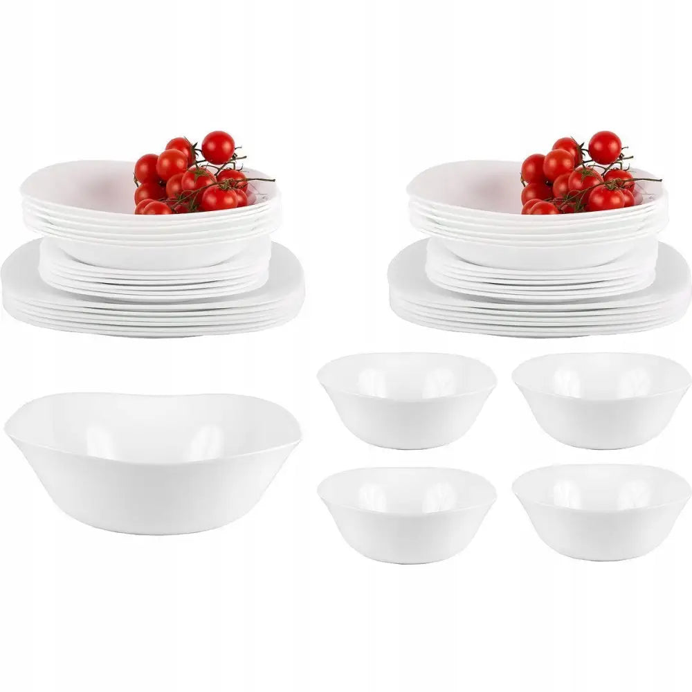 Middagsservise Komplett Tallerkensett for 12 Personer Bormioli Rocco Parma 41 Deler