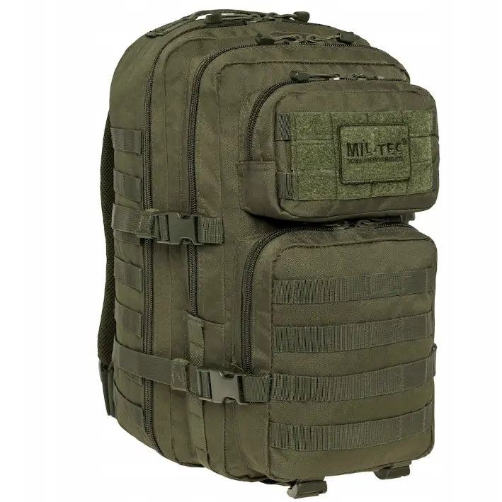 Militær Ryggsekk Mil-tec Original Olivengrønn 36l Assault