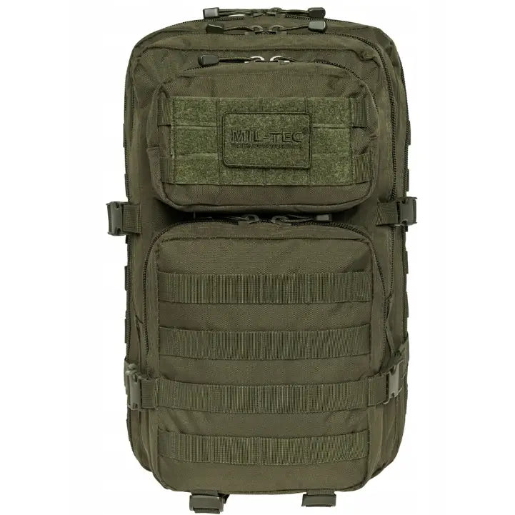 Militær Ryggsekk Mil-tec Original Olivengrønn 36l Assault