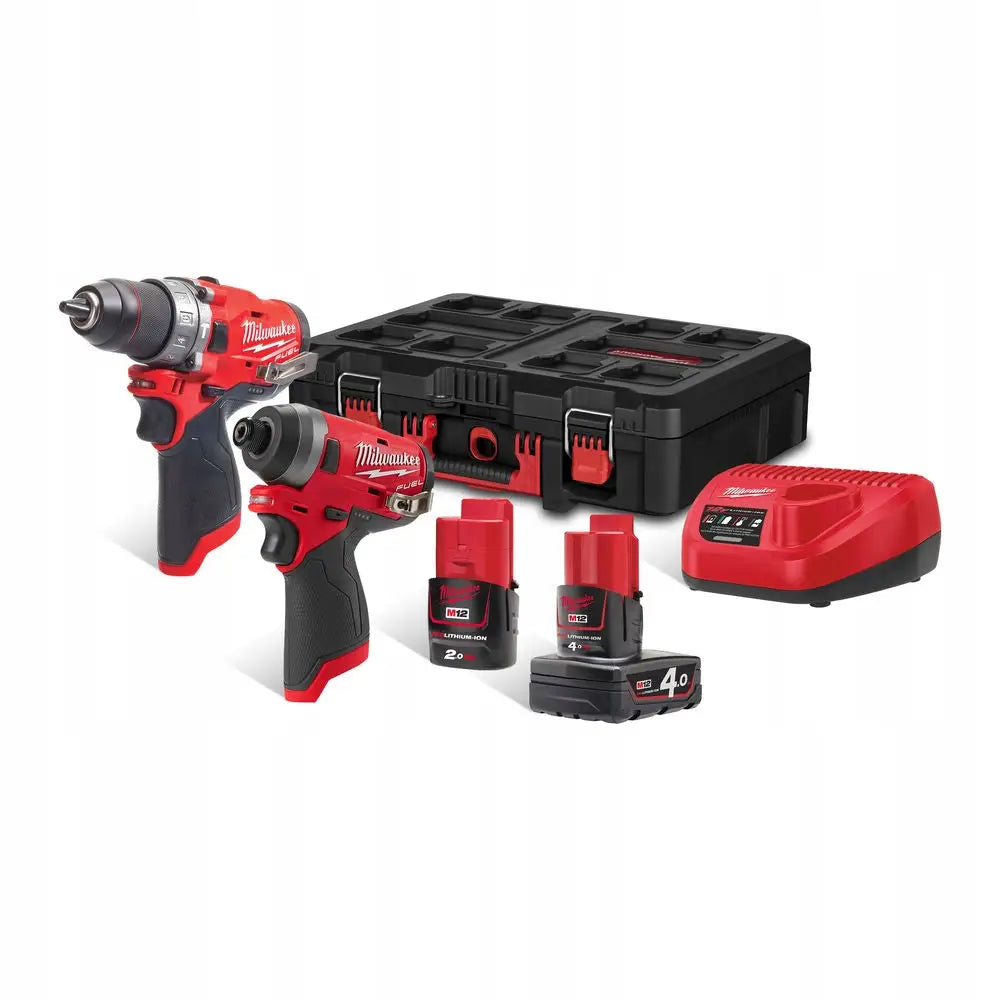Milwaukee M12 Fpp2a-422p Skrutrekker/slagskrutrekker 12v