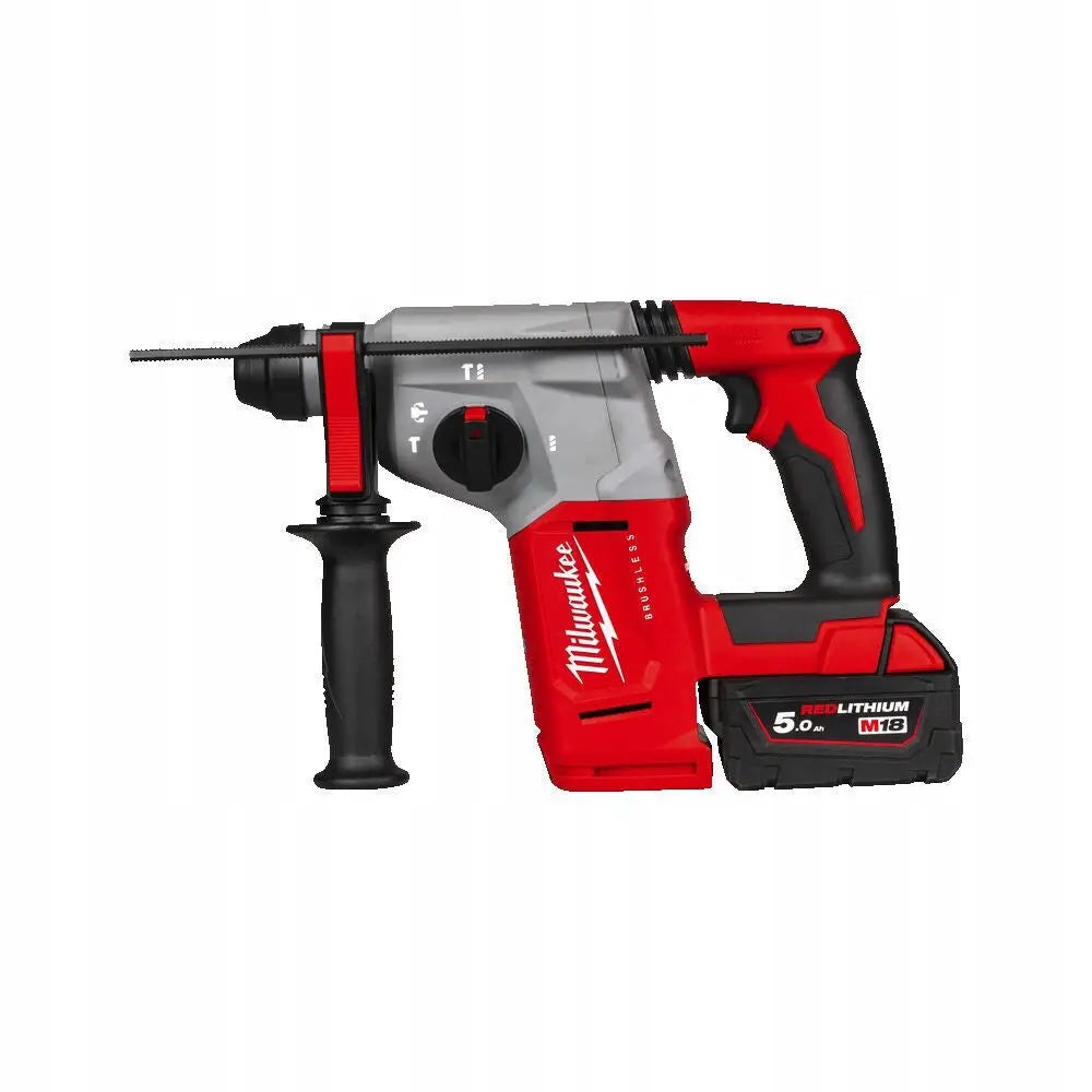 Milwaukee Sds + Borhammer M18blh-502x med 2 Batterier