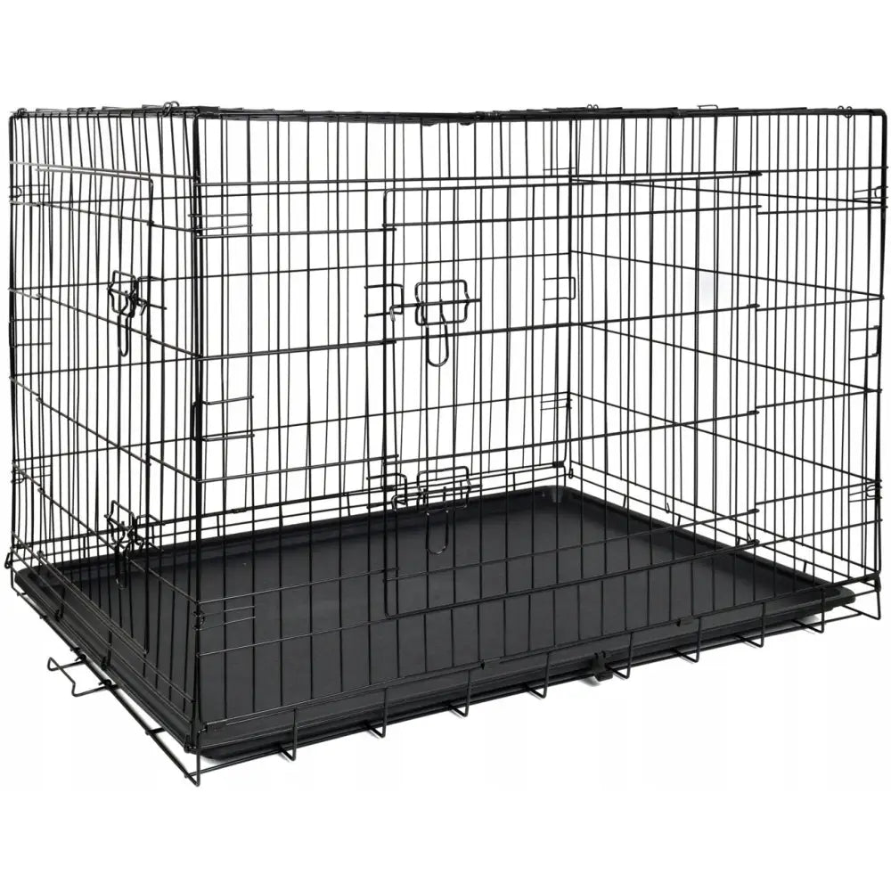 Multifunksjonelt Metallbur Hundegård for Hund Katt og Andre Dyr Xxl