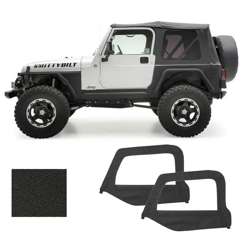My Suggest Product Name In Norwegian: ?Jeep Wrangler Tj 97-06 Tak Soft Top Svart Diamond Smittybilt’