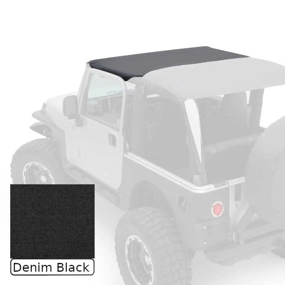 Myk Topp Foran Denim Black Smittybilt - Jeep Wrangler Lj 04-06.