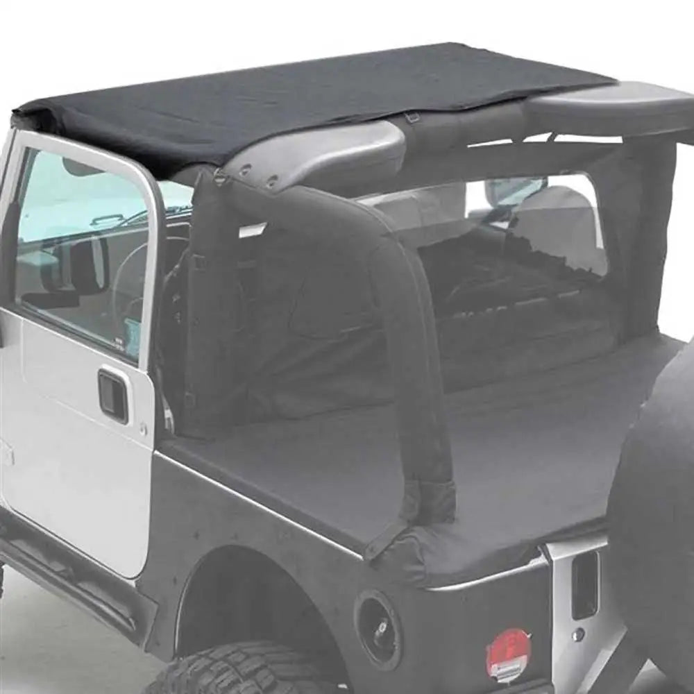 Myk Topp Foran Denim Black Smittybilt - Jeep Wrangler Lj 04-06.