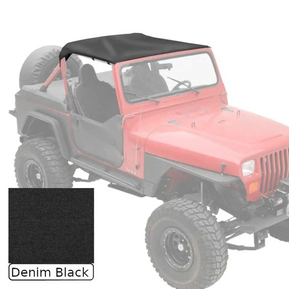Myk Topp Foran Denim Black Smittybilt - Jeep Wrangler Yj 92-95