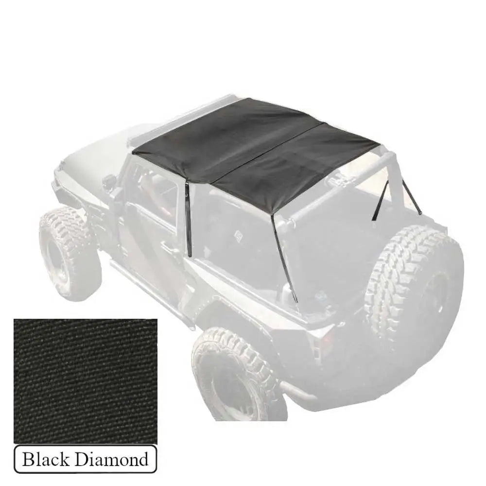 Myk Topp Forlenget Black Diamond Smittybilt - Jeep Wrangler Jk 2 d 10-18