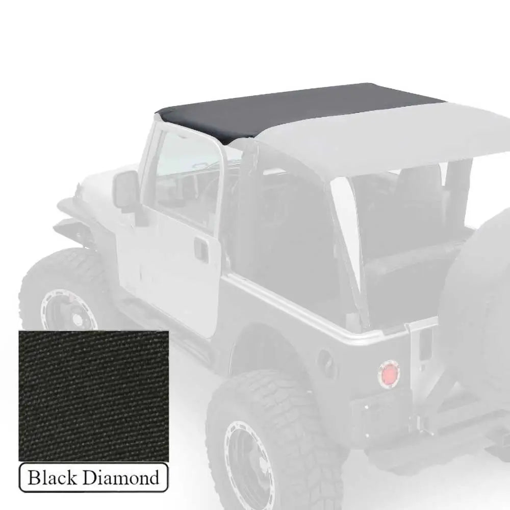 Myk Topp Front Black Diamond Smittybilt - Jeep Wrangler Lj 04-06