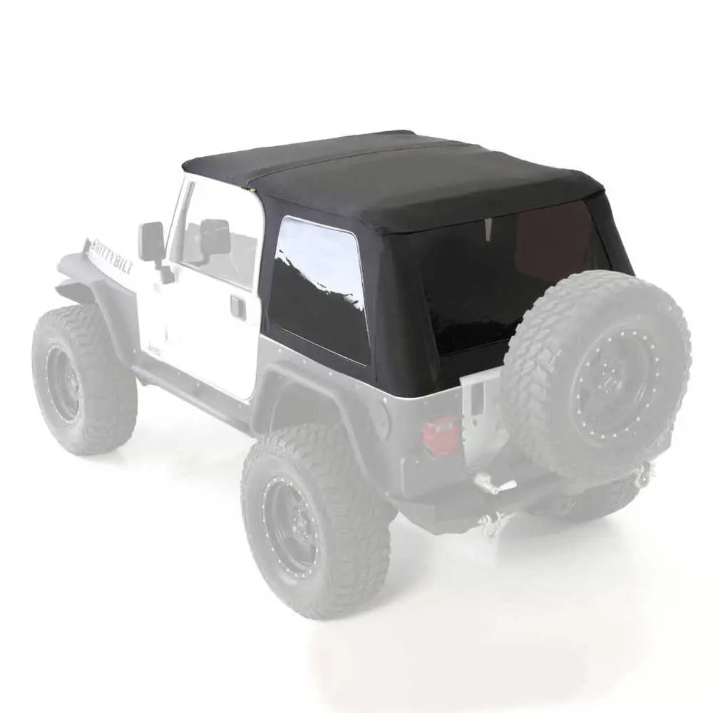 Myk Topp Vinklet Sort Diamant Smittybilt - Jeep Wrangler Tj 97-06