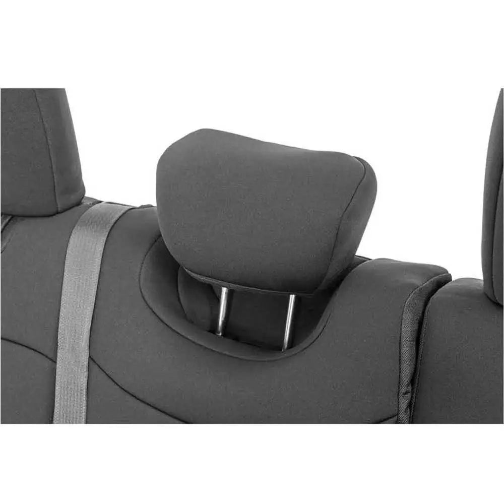 Neopren Svart Setetrekksett - Jeep Wrangler Jl 4d 18-
