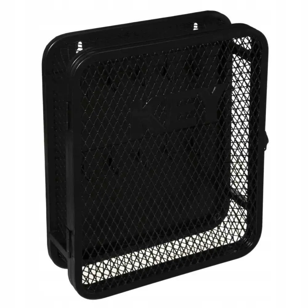 Nøkkelboks Black Wire 32x26 Cm - Svart Nøkkelskap Laget av Metall.