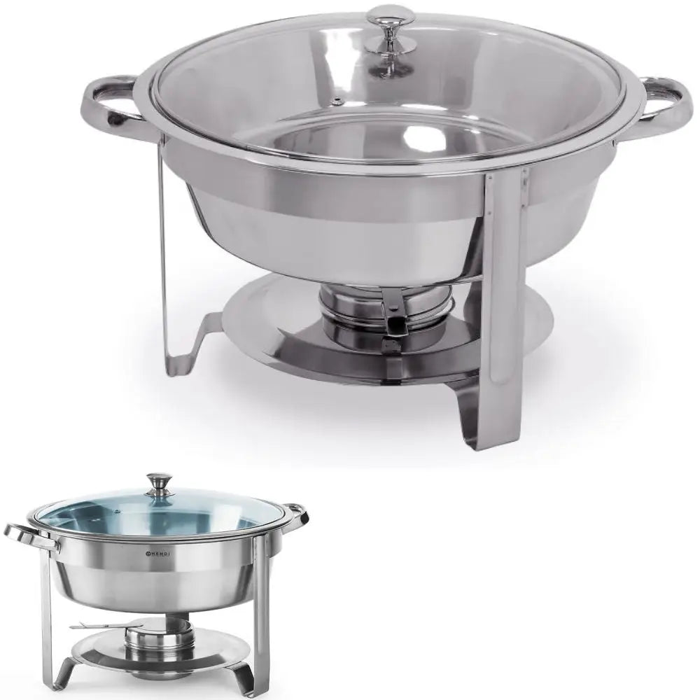 Oppvarmer for Mat i Rustfritt Stål ø 345 Mm 3,5 l - Hendi 470619 - 1001910