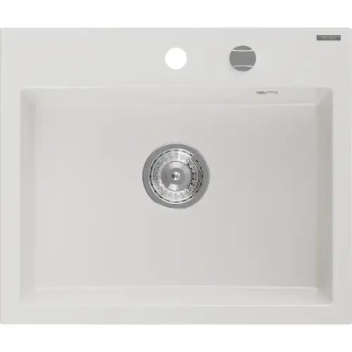 Oscar Kjøkkenvask 1 Kum 580x490 Mm Hvit - 6519581000-20