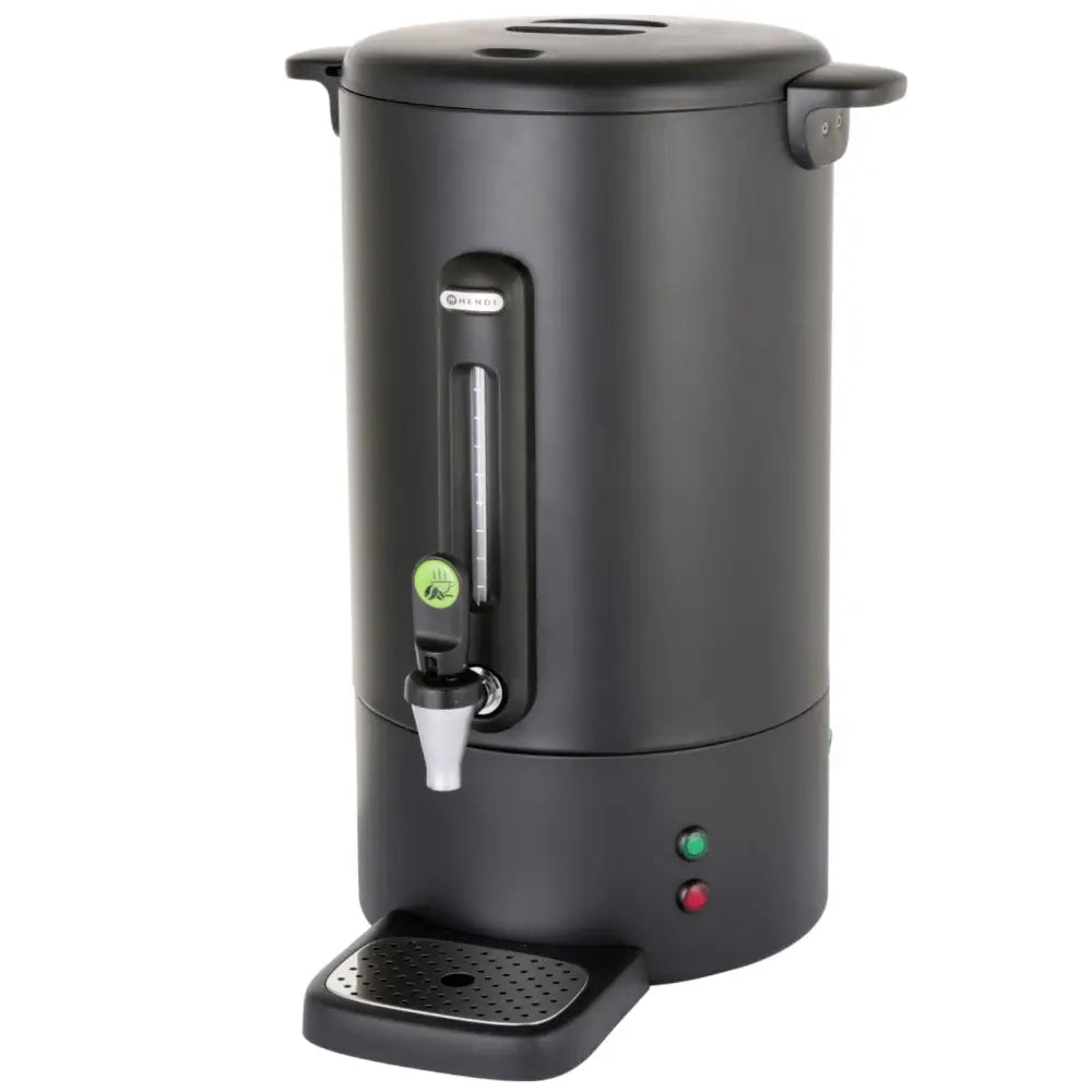 Perkolatorkanne for Kaffe med Dryppfri Kran Svart Concept Line 13 l - Hendi 211489