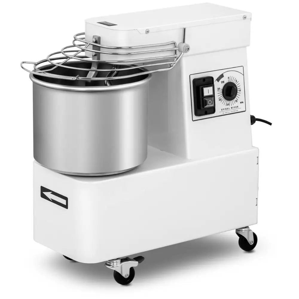 Planetarisk Mikser med Spiral til Deig med Fast Deig 10 Liter 35 Kg/time 370 w Italia