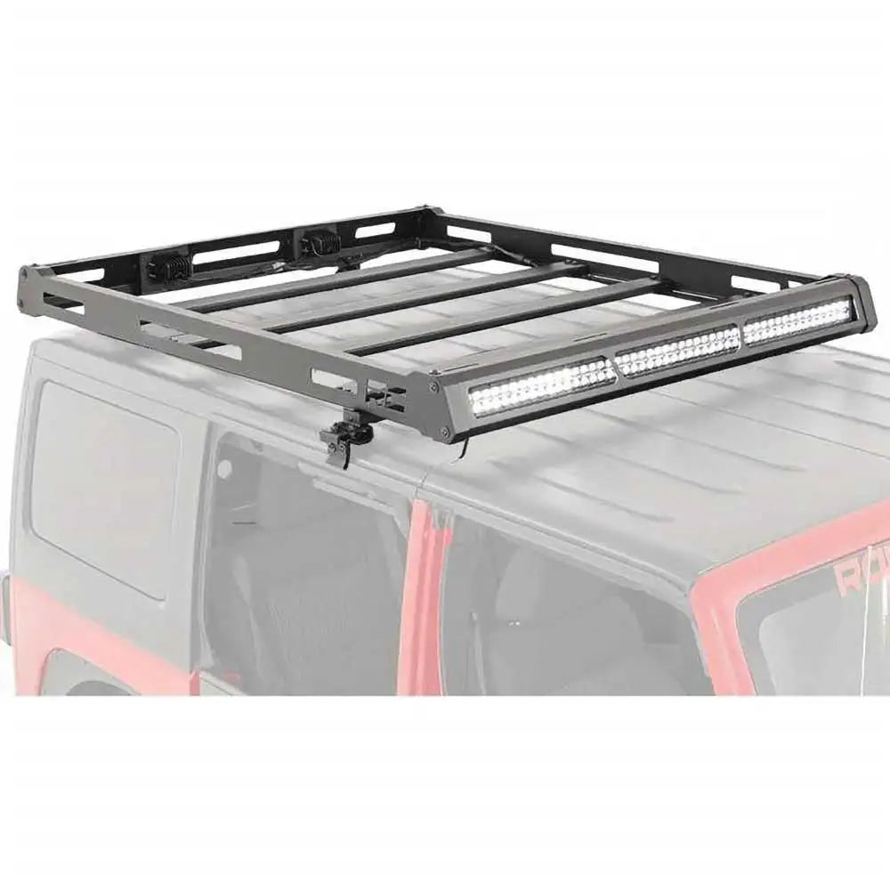 Rack på Taket til Hardtop med Led-lykter Rough Country - Jeep Wrangler Jk 2 d 07-18