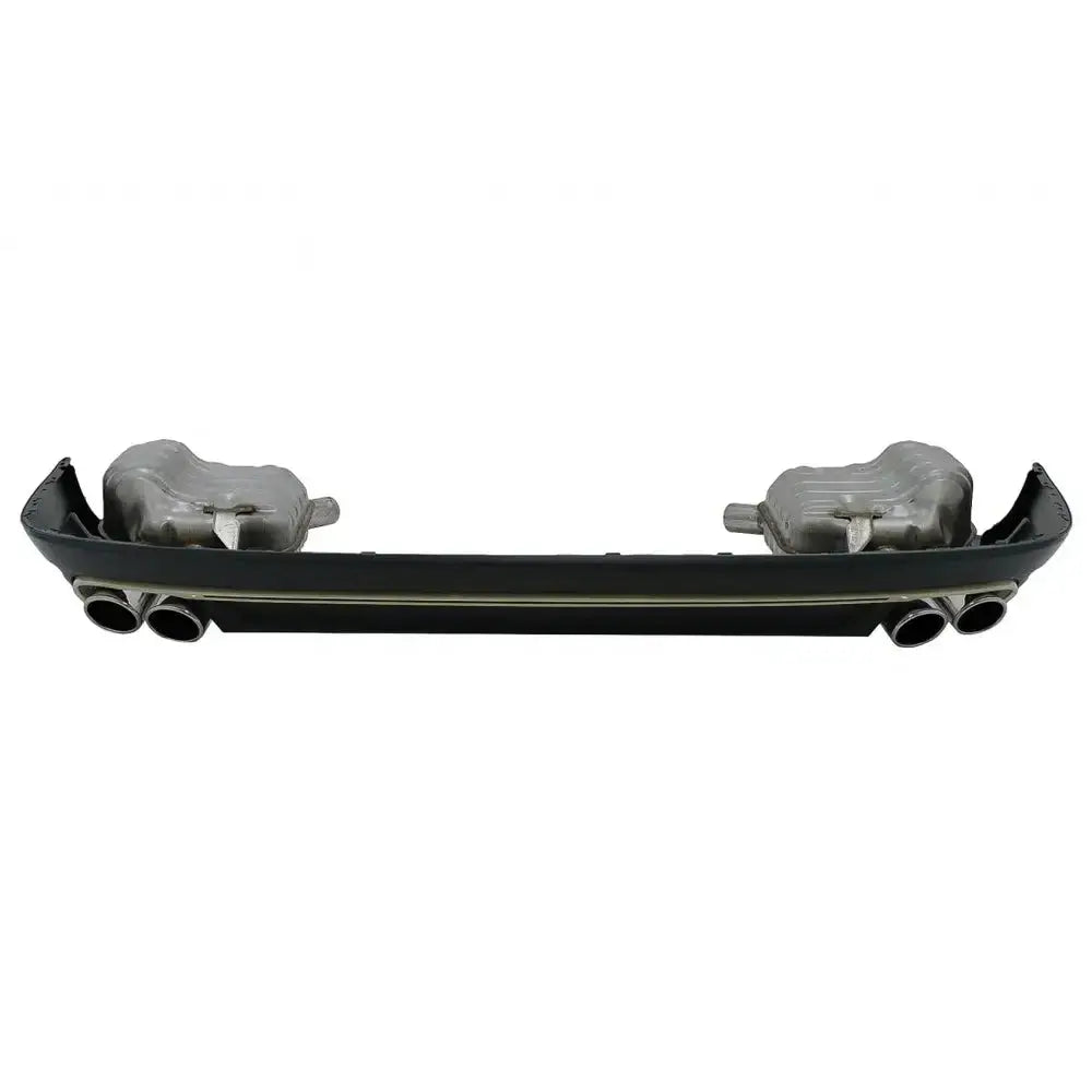 Rear Bumper Diffuser Valance With Exhaust Muffler Tips Suitable for Audi A8 D4 Facelift (2015-2017) S8 Design