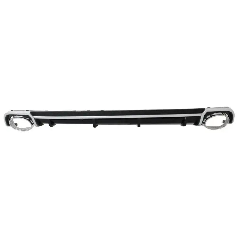 Rear Bumper Valance Diffuser Exhaust Tips Suitable for Audi A4 B9 8w (2016-2018) Sedan Avant Rs4 Design
