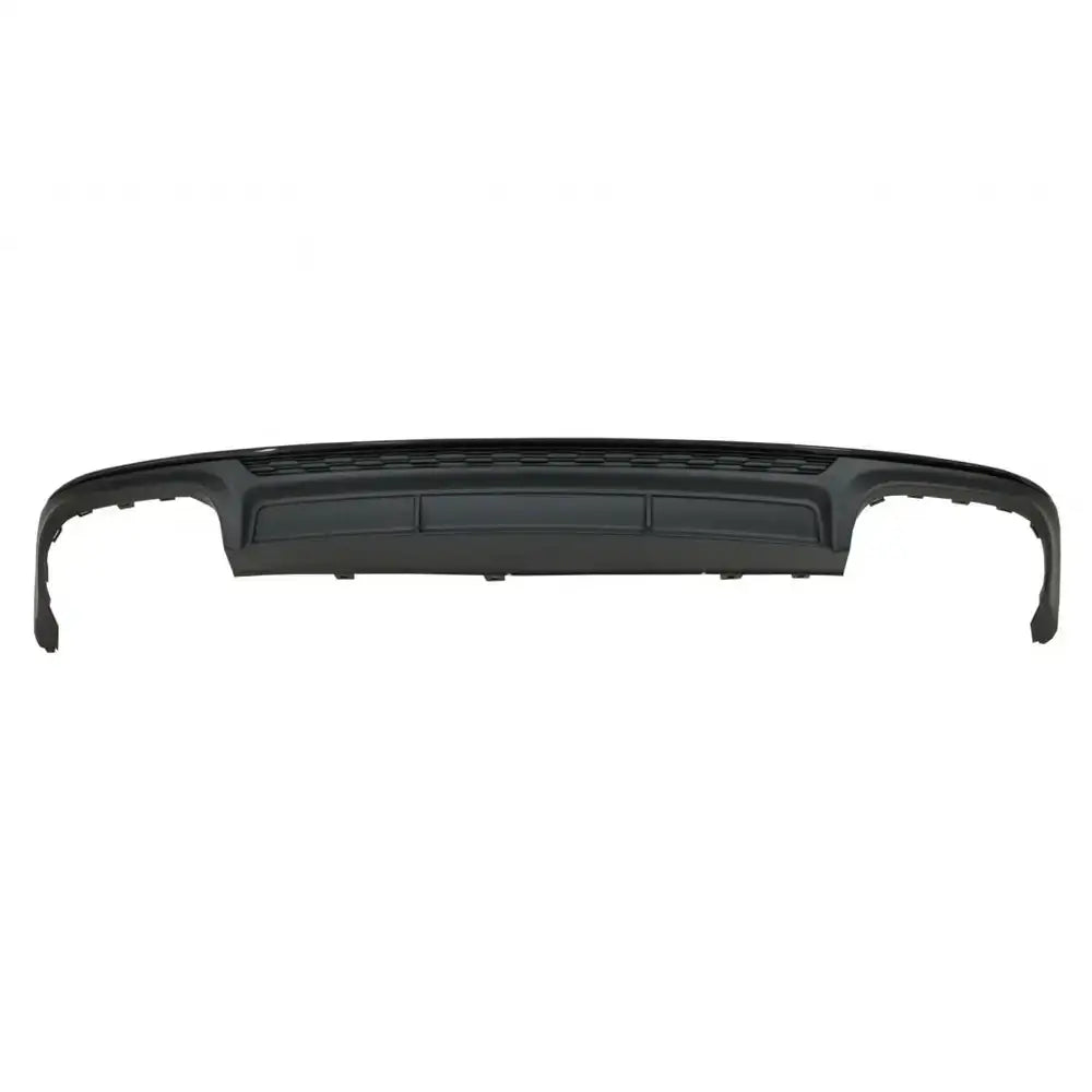 Diffuser med Tips Audi A6 C8 4k Avant Sedan (2018-up) S6 Matte Black