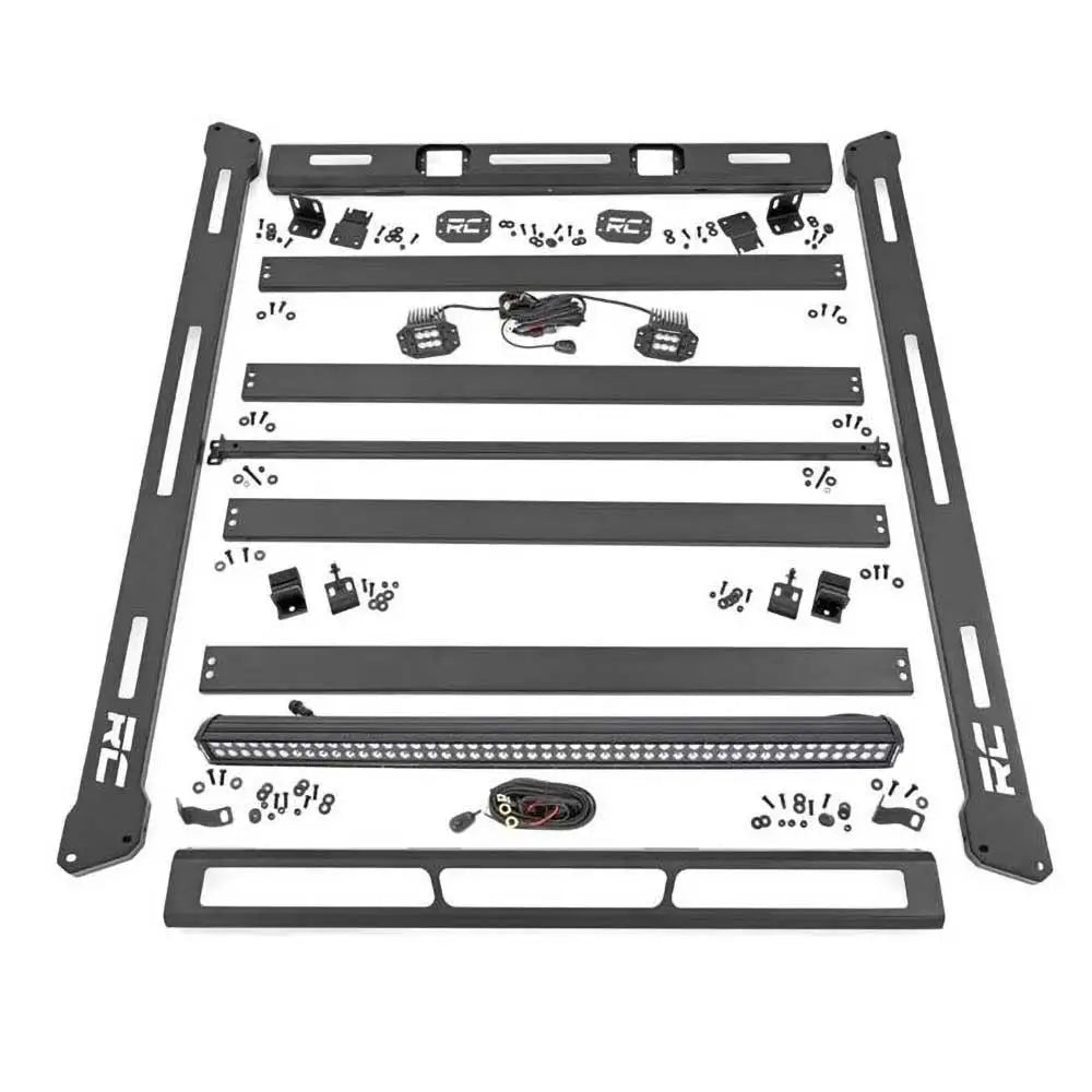 Reketräger for Hardtop med Led-lykter Rough Country - Jeep Wrangler Jk 4 d 07-18