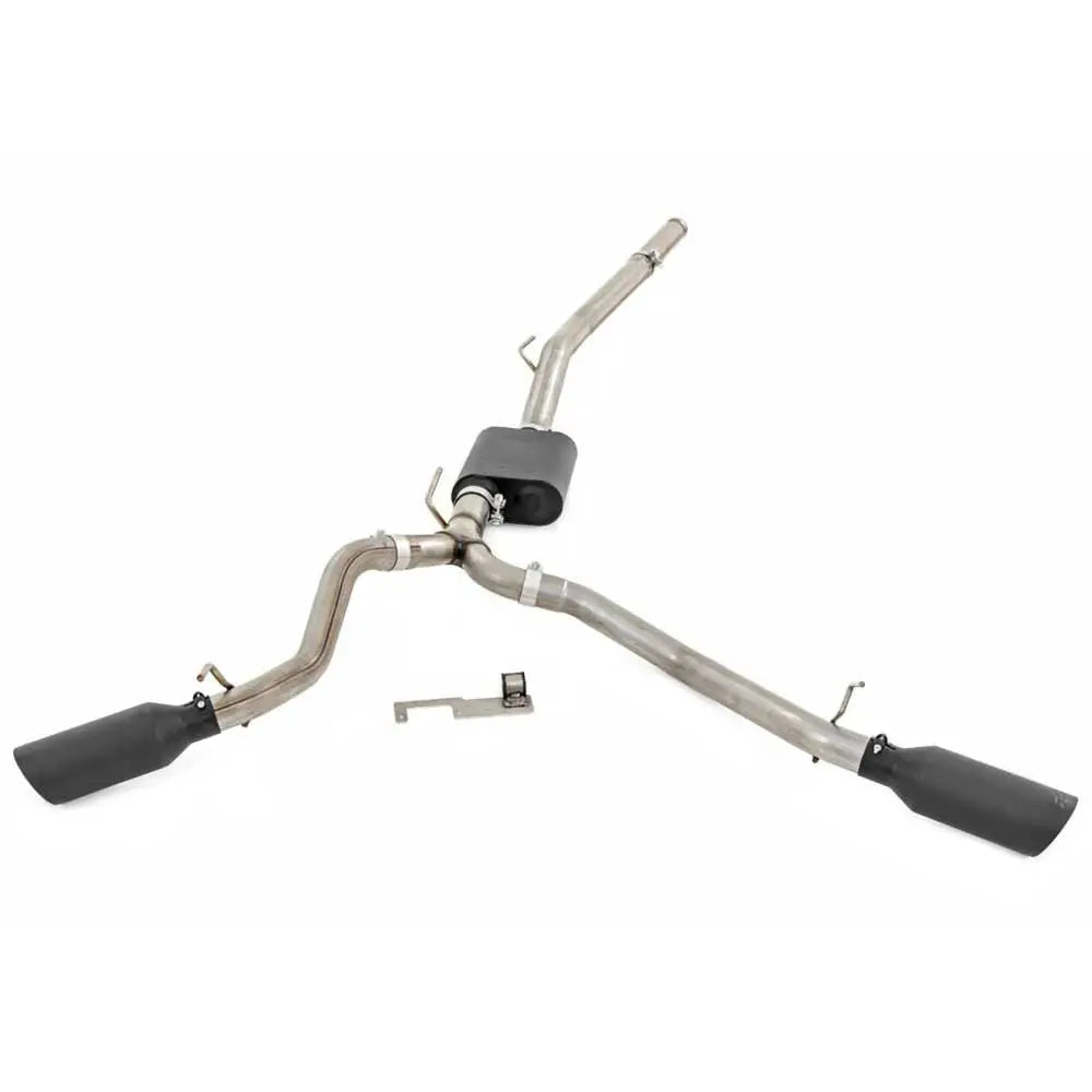 Rough Country Dobbel Lyddemper Cat Back - Jeep Gladiator Jt 20-