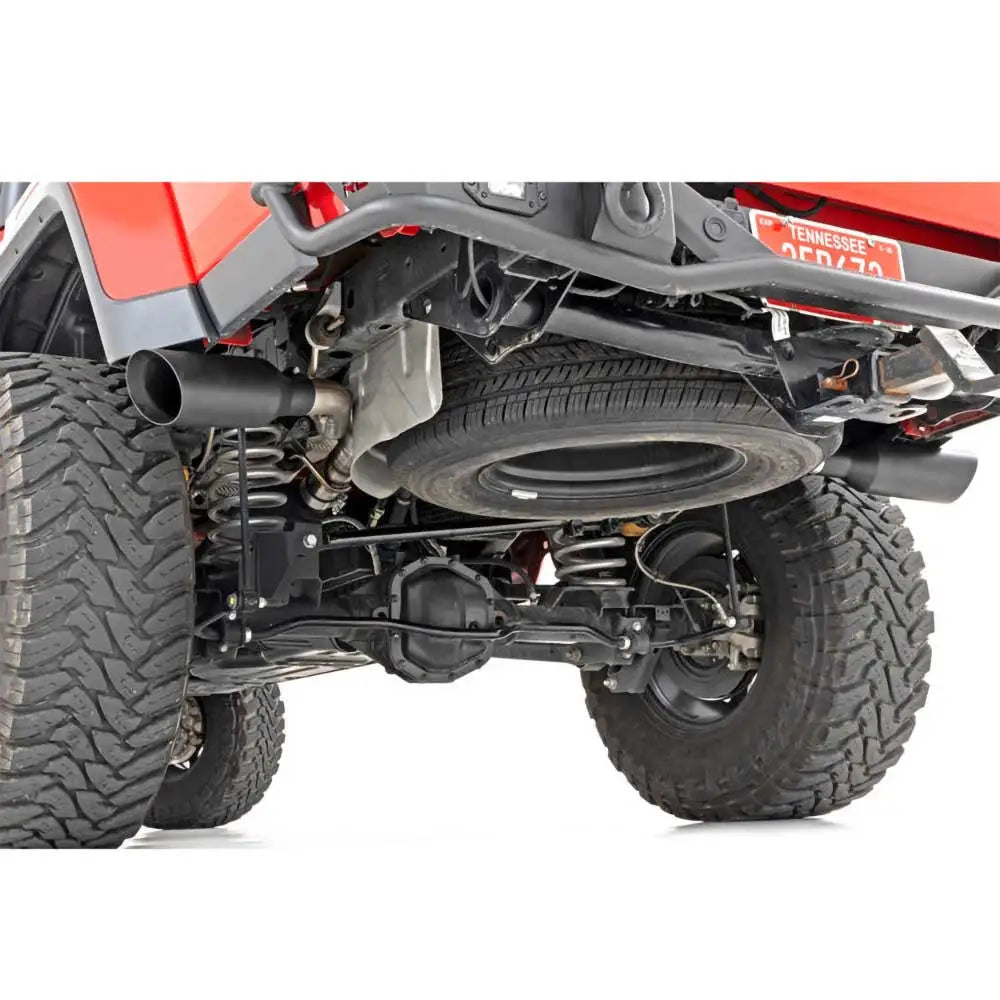 Rough Country Dobbel Lyddemper Cat Back - Jeep Gladiator Jt 20-