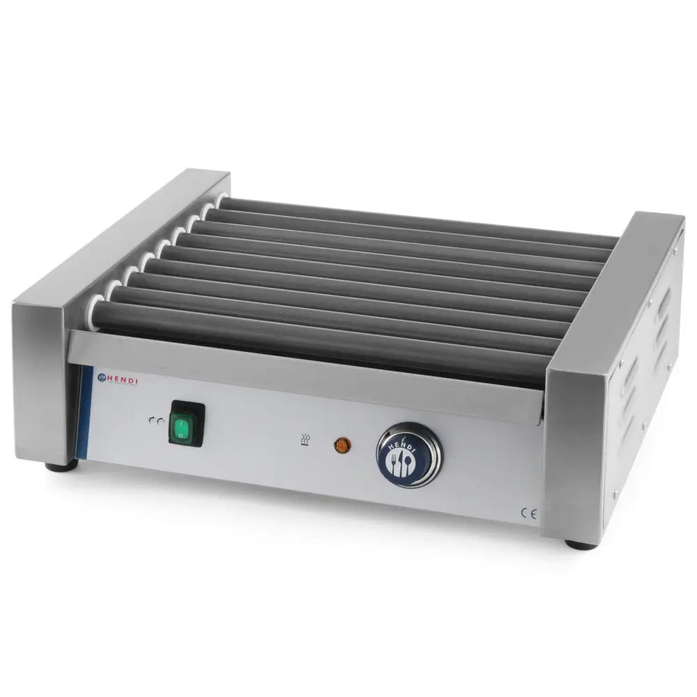 Rulleslakter Grillevarmer for Pølser 9 Ruller 940w - Hendi 268605