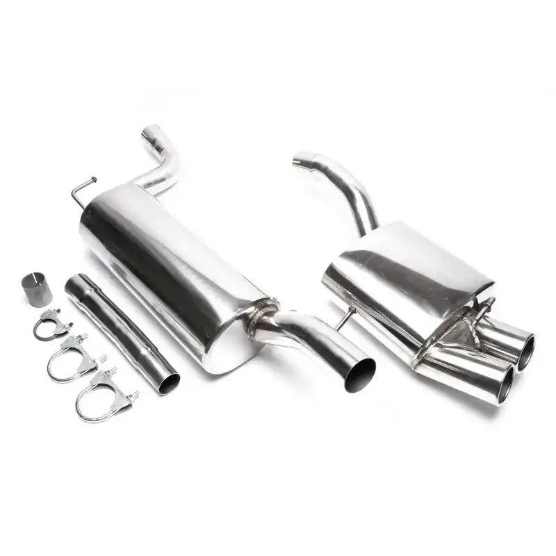 Rustfritt Stål Catback 2x76mm Ta Technix Ford Focus Mk1 01-04 Hatchback