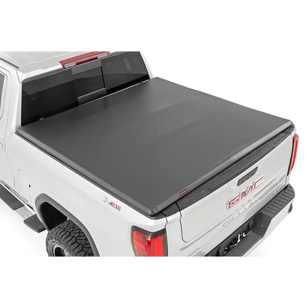 Rustikk Tri-fold Pakkestyredeksel for Chevrolet Silverado 1500 19-