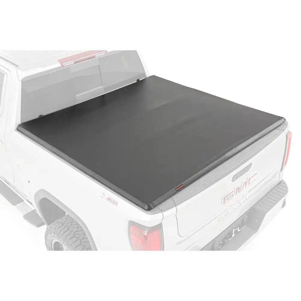 Rustikk Tri-fold Pakkestyredeksel for Chevrolet Silverado 1500 19-
