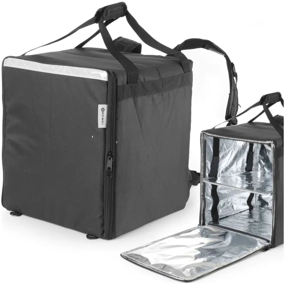 Ryggsekk Matleveringstaske for Transport av 10 Pizzaesker Vanntett 72 l - Hendi 709801