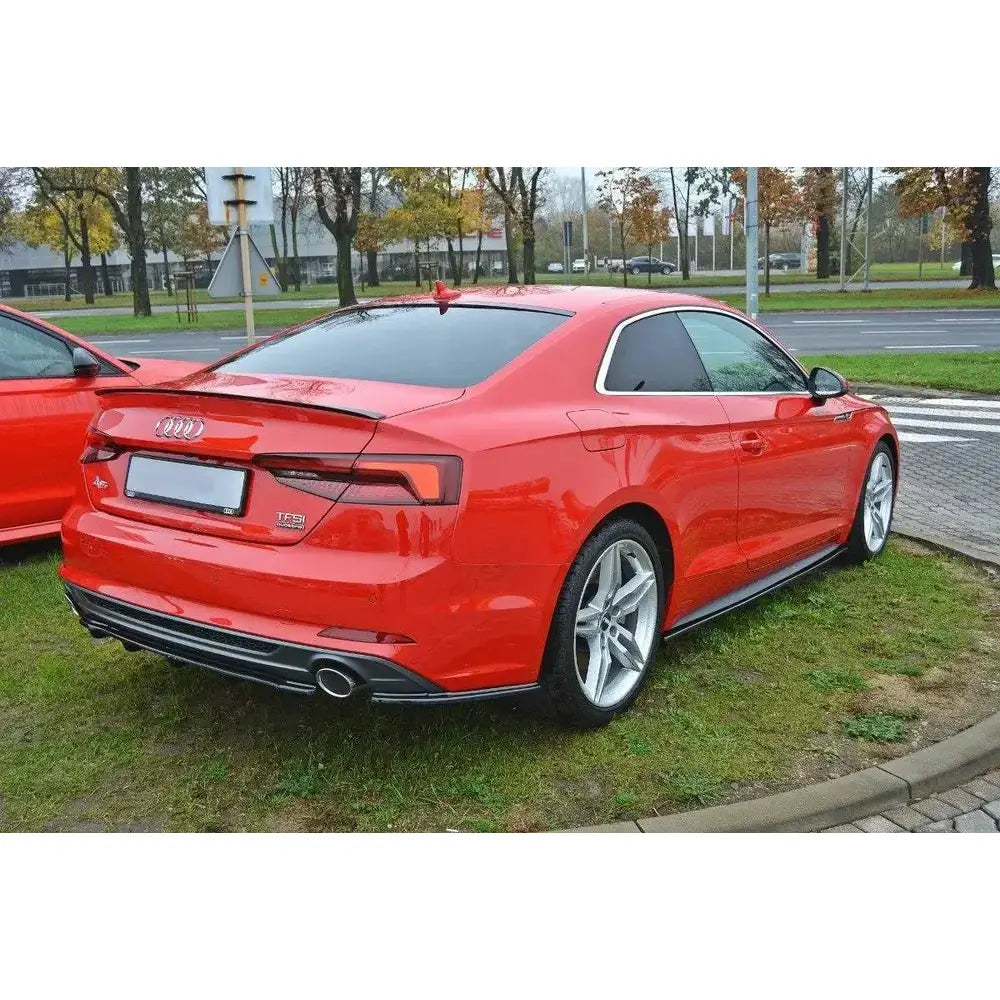 Sentersplitter bak (med Vertikale Finner) Audi A5 F5 S-line