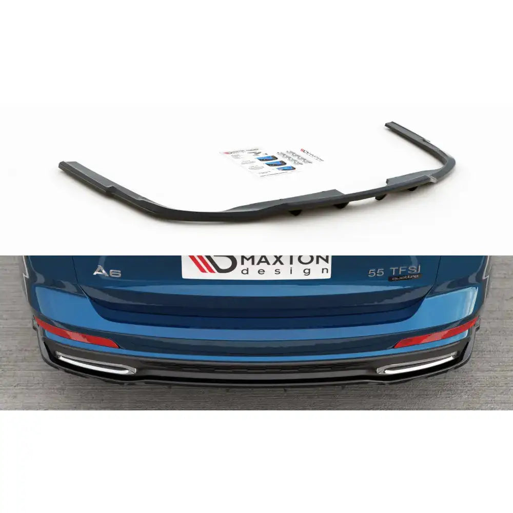 Sentersplitter bak (med Vertikale Finner) Audi A6 S-line Avant C8