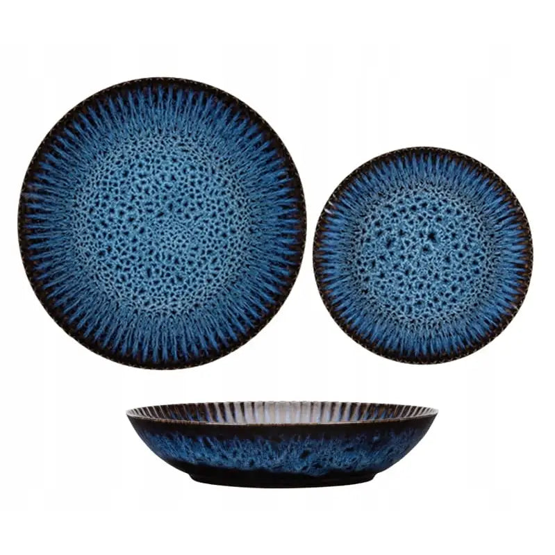 Servise for 4 Personer Lubiana Stoneware Cosmos S006t 12 Deler