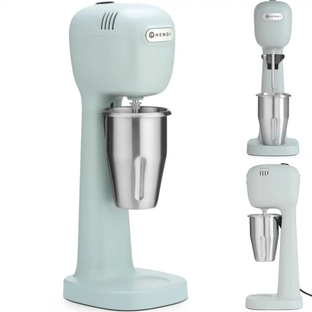 Shaker Skummende for Melkesjokolade-cocktailer 400 w Blå - Hendi 221655