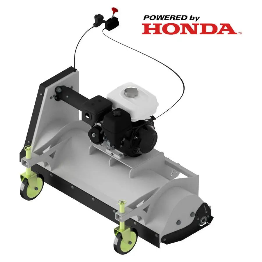 Shark Atv Frontmontert Bioklipper/ Gressklipper 100 med Honda Gx 270 Motor Sølv
