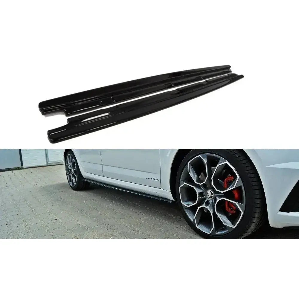 Sideskjørt Diffusers Skoda Octavia Iii Rs Preface/ Facelift