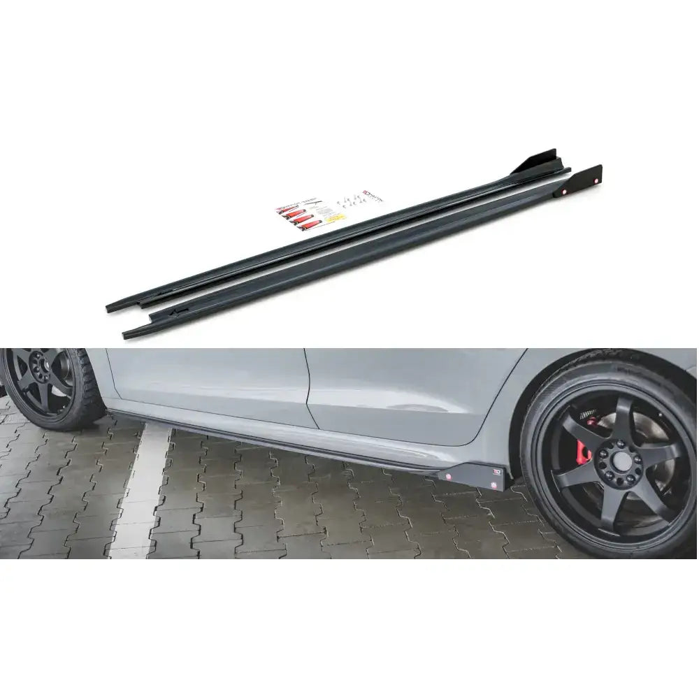Sideskjørt Lepper + Flaps V.2 Skoda Octavia Rs Mk4 20-