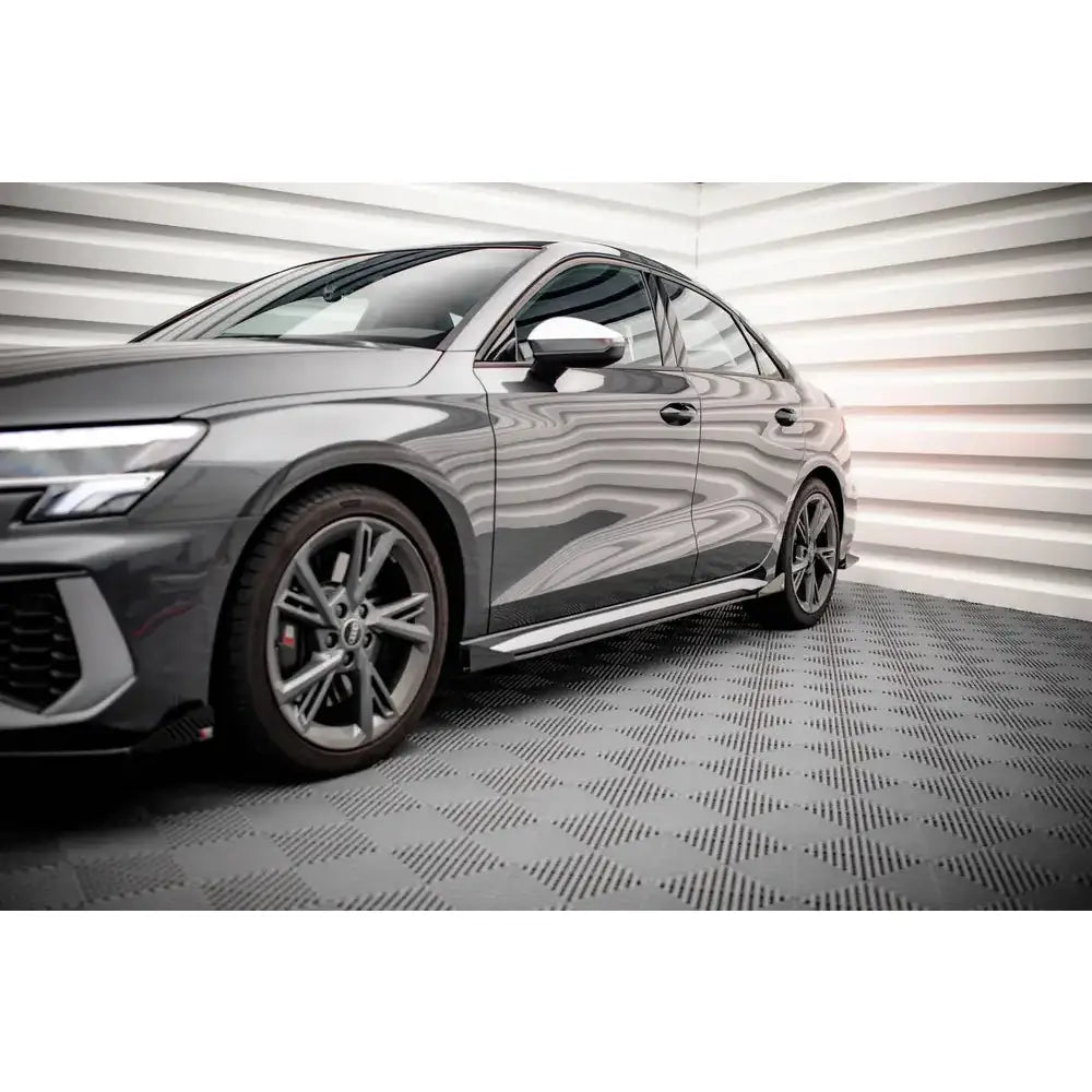 Sideskjørt Lepper Street Pro + Flaps - Audi S3 / A3 S-line 8y 20-