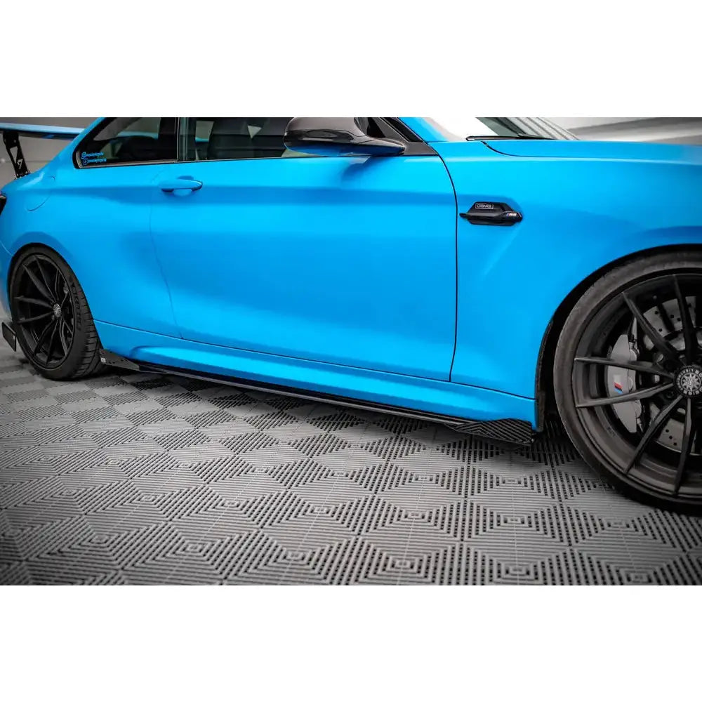 Sideskjørt Lepper Street Pro + Flaps - Bmw M2 F87 16-20